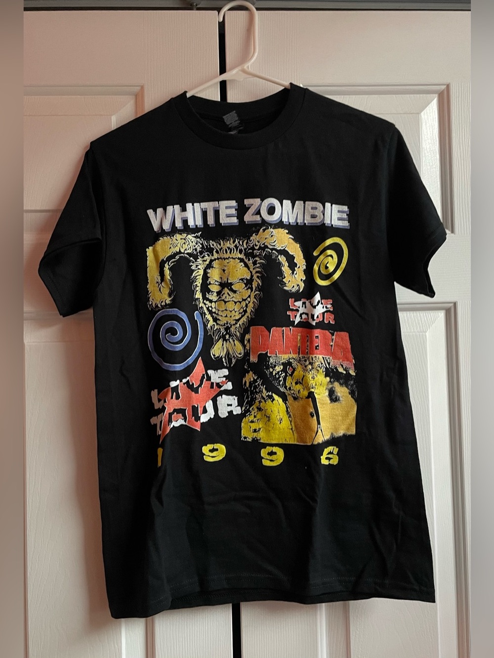 White Zombie Black Graphic Tee (Please read description)